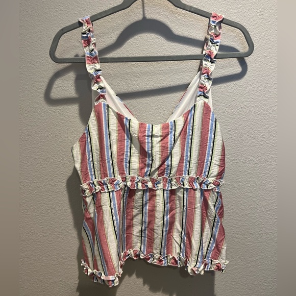 Ruffle multicolor top - Picture 5 of 6